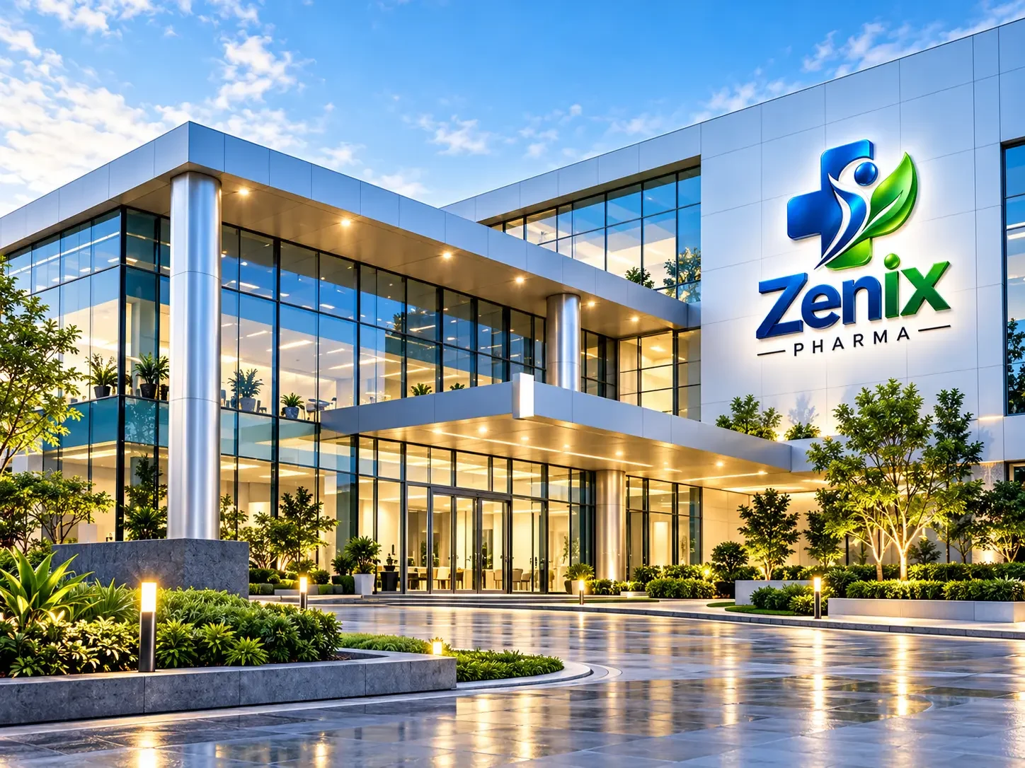 Modern healthcare corporate facility