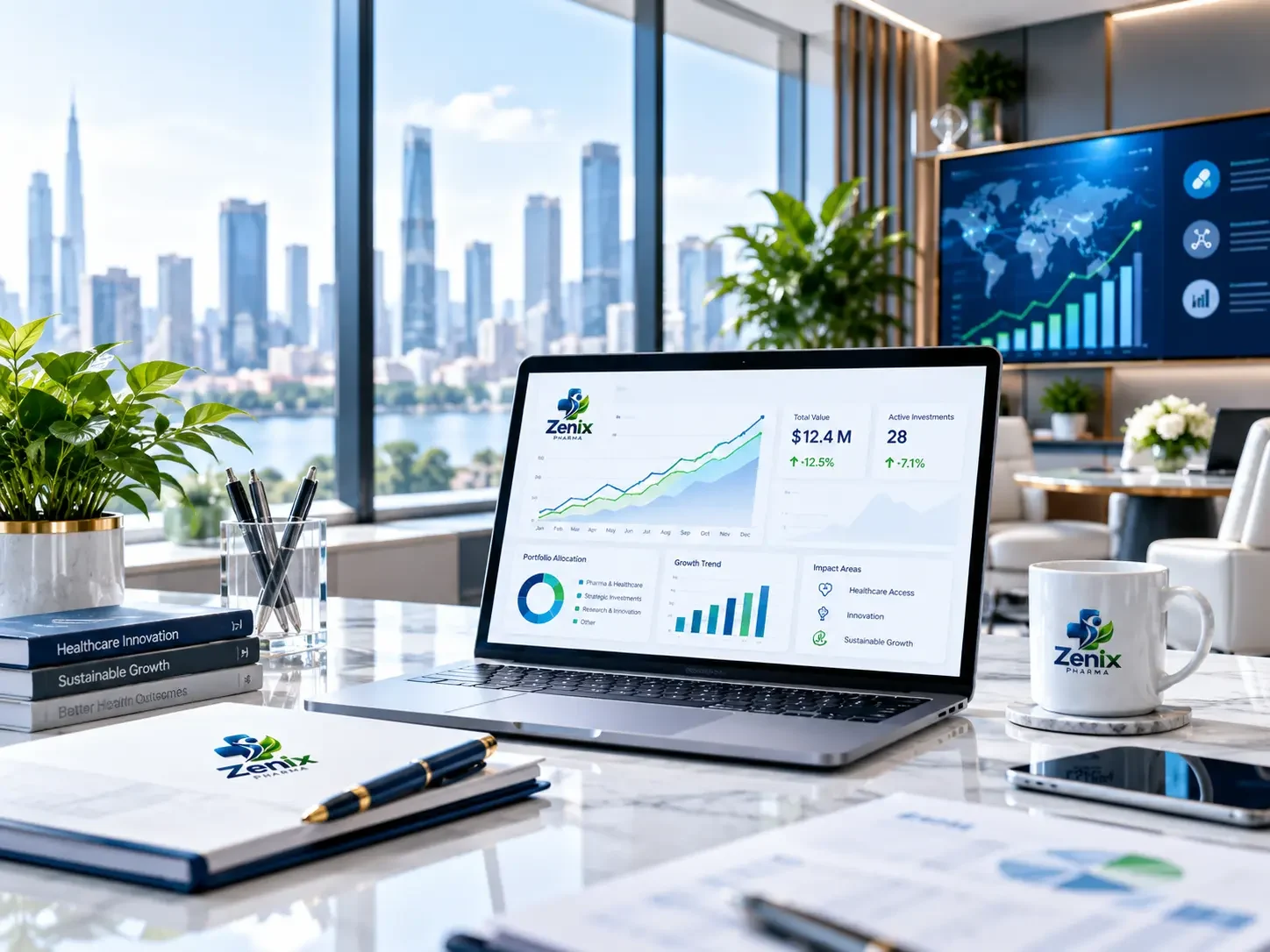 Modern corporate office